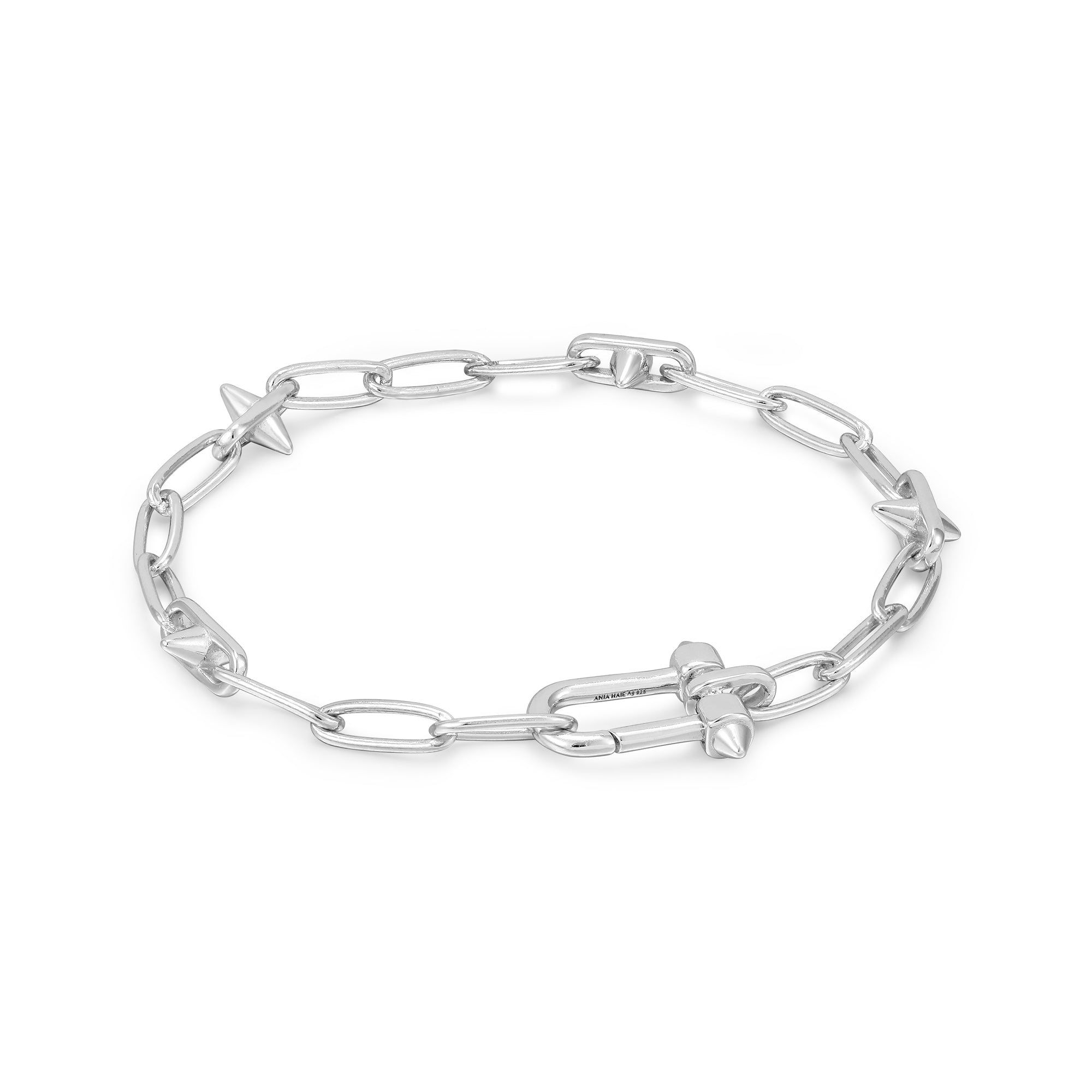 925 Sterling Silver Chain Link Bracelet